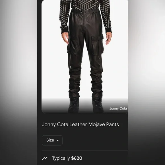 Jonny Cota Leather Pants - Picture 5 of 5